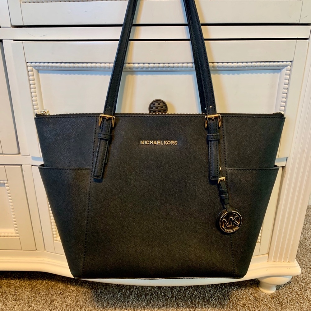 Michael Kors Jet Set Handbag EUC - Picture 2 of 4